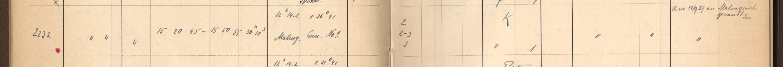 Plattenverzeichnis Eintrag02232