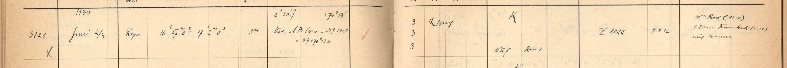 Plattenverzeichnis Eintrag03121