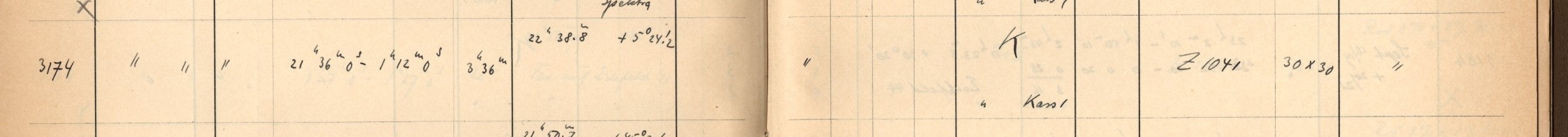 Plattenverzeichnis Eintrag03174