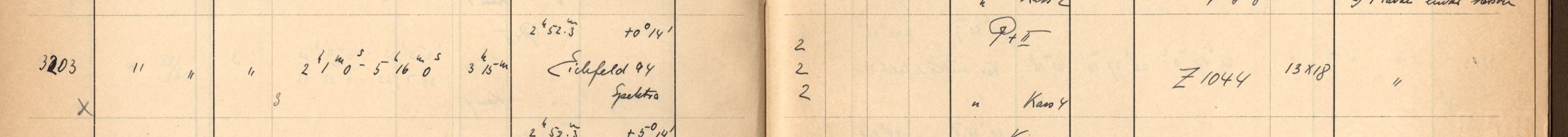 Plattenverzeichnis Eintrag03203