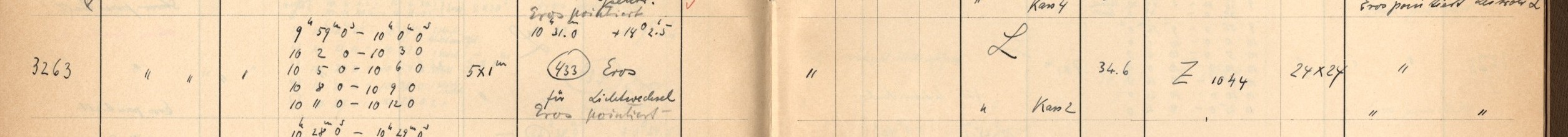 Plattenverzeichnis Eintrag03263