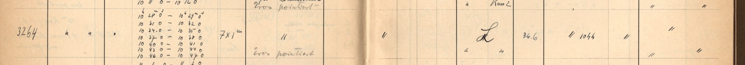 Plattenverzeichnis Eintrag03264