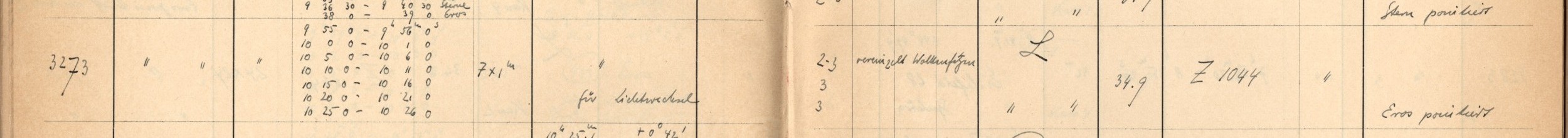 Plattenverzeichnis Eintrag03273