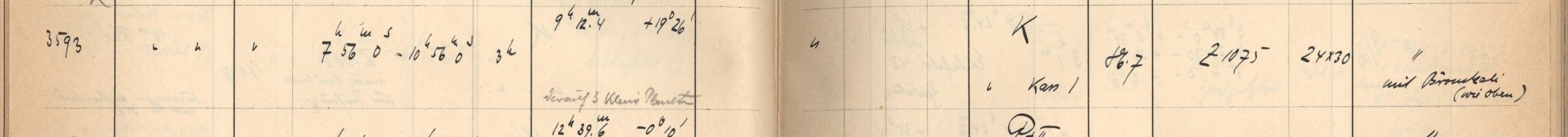 Plattenverzeichnis Eintrag03593