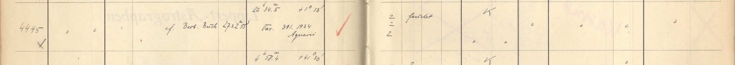 Plattenverzeichnis Eintrag04445