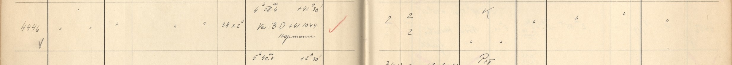 Plattenverzeichnis Eintrag04446