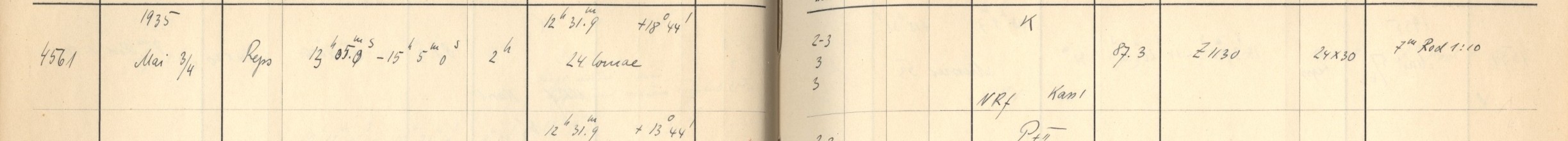 Plattenverzeichnis Eintrag04561