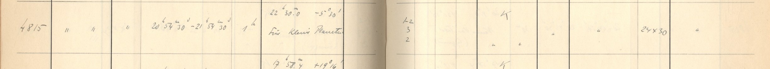 Plattenverzeichnis Eintrag04815