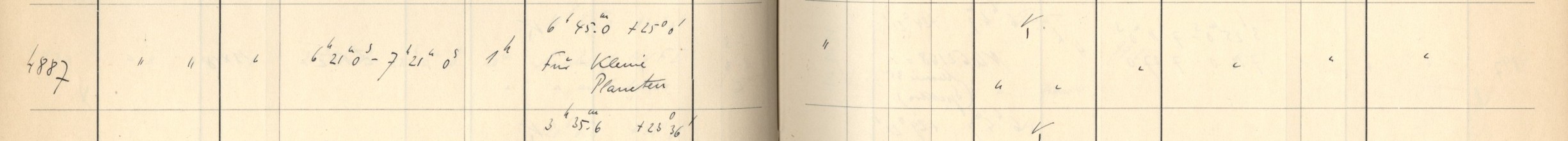 Plattenverzeichnis Eintrag04887