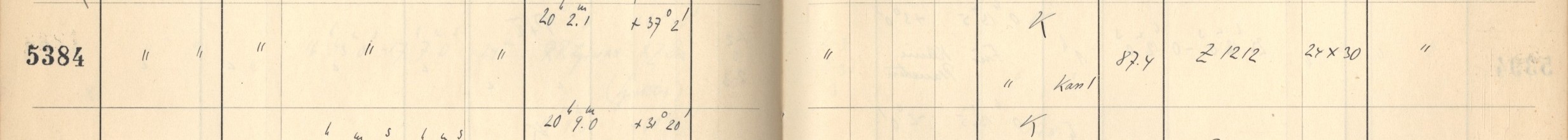 Plattenverzeichnis Eintrag05384