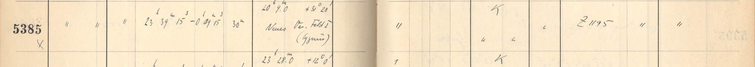 Plattenverzeichnis Eintrag05385