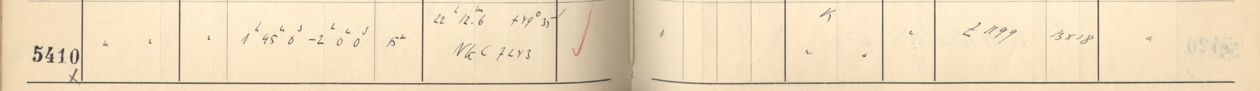 Plattenverzeichnis Eintrag05410