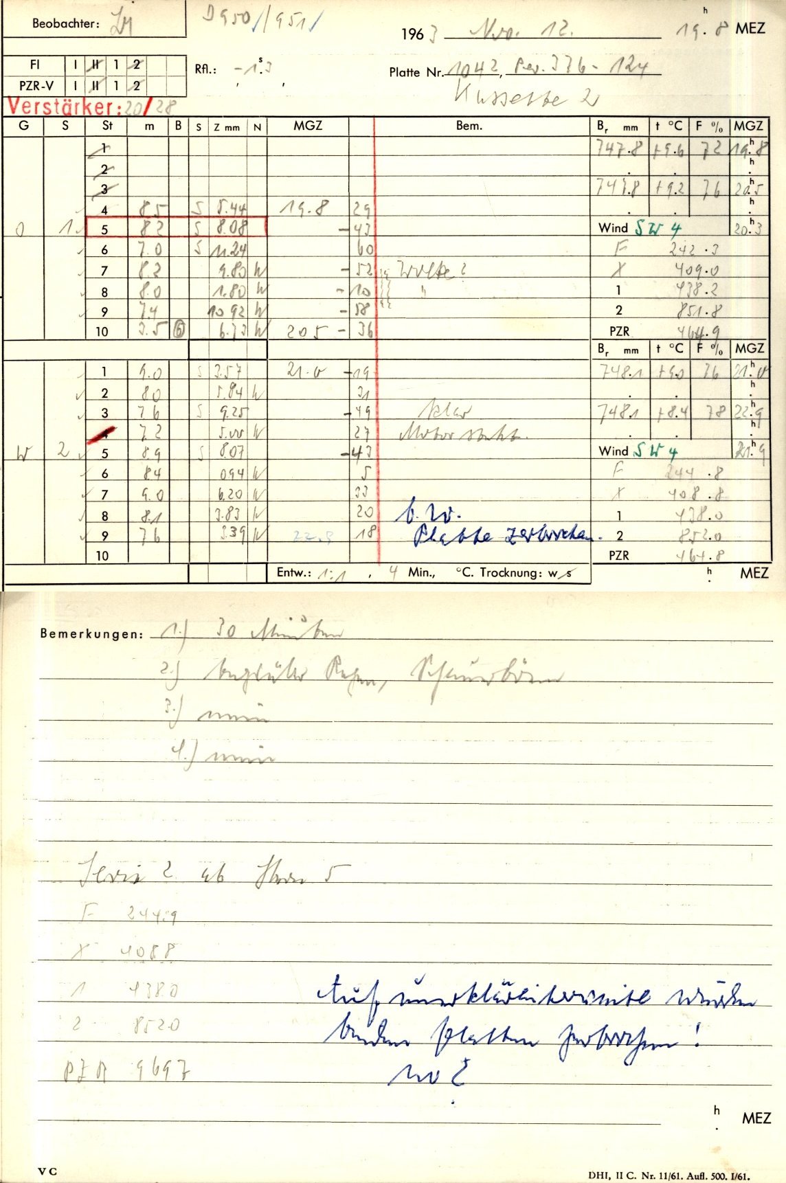 Plattenhuelle PZT1042