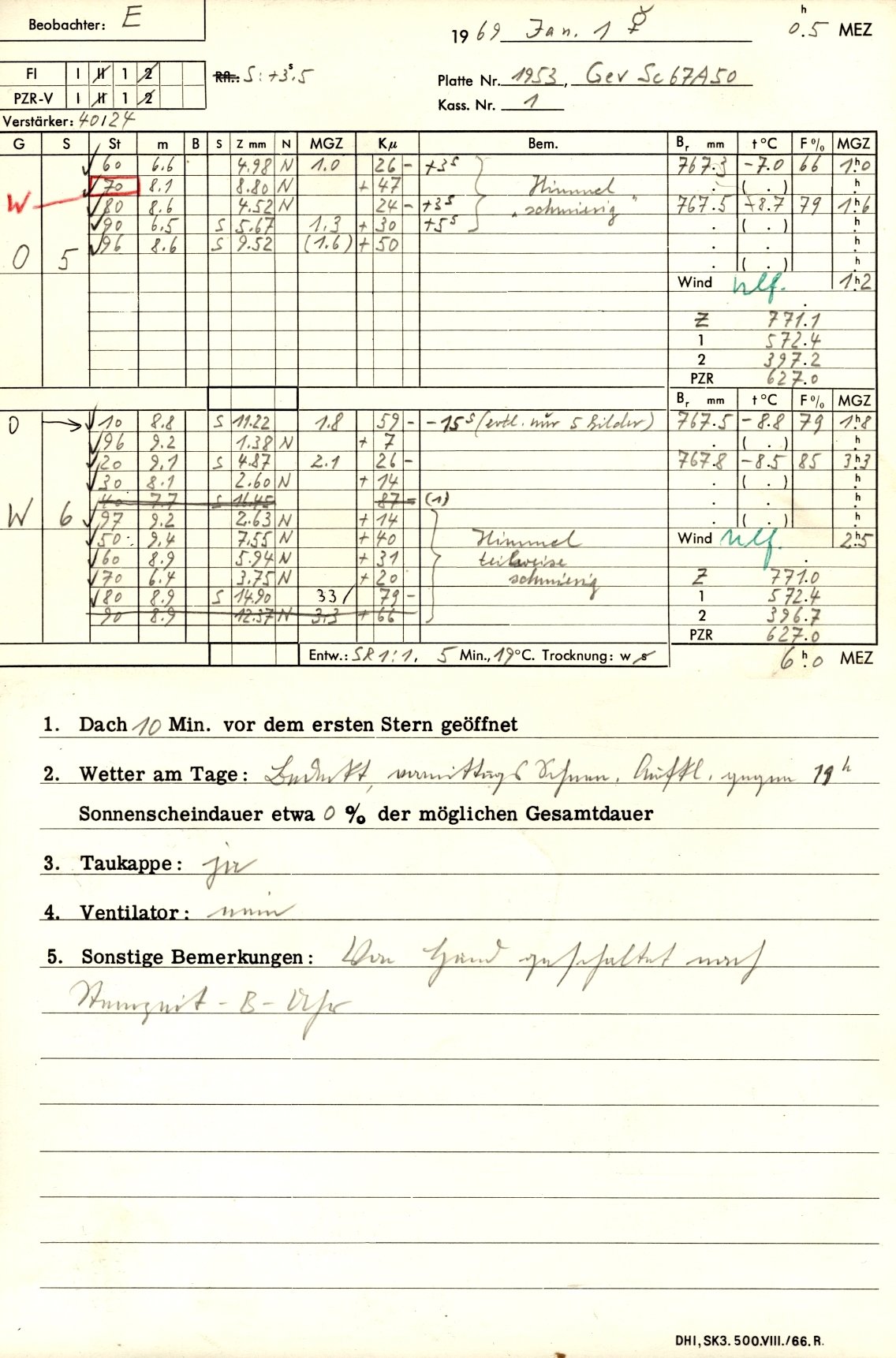 Plattenhuelle PZT1953