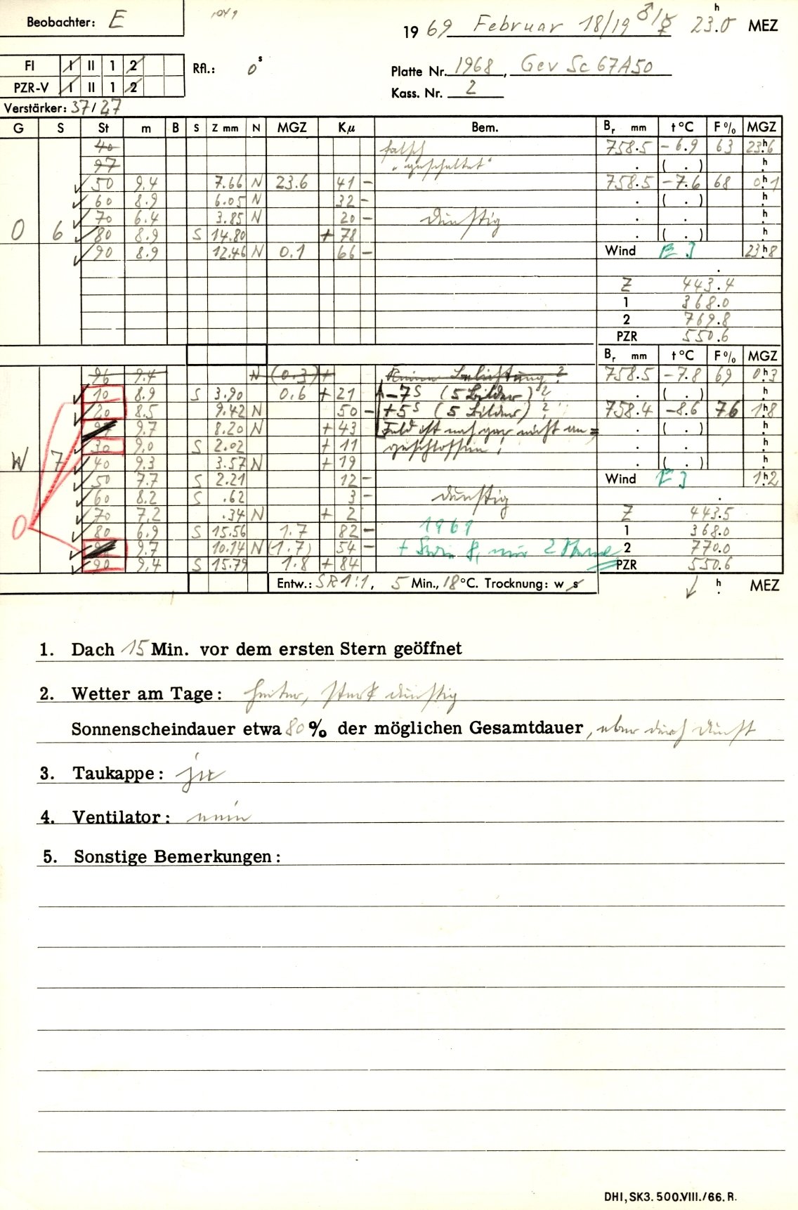 Plattenhuelle PZT1968