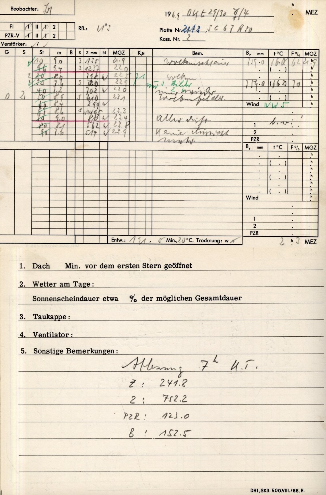 Plattenhuelle PZT2113