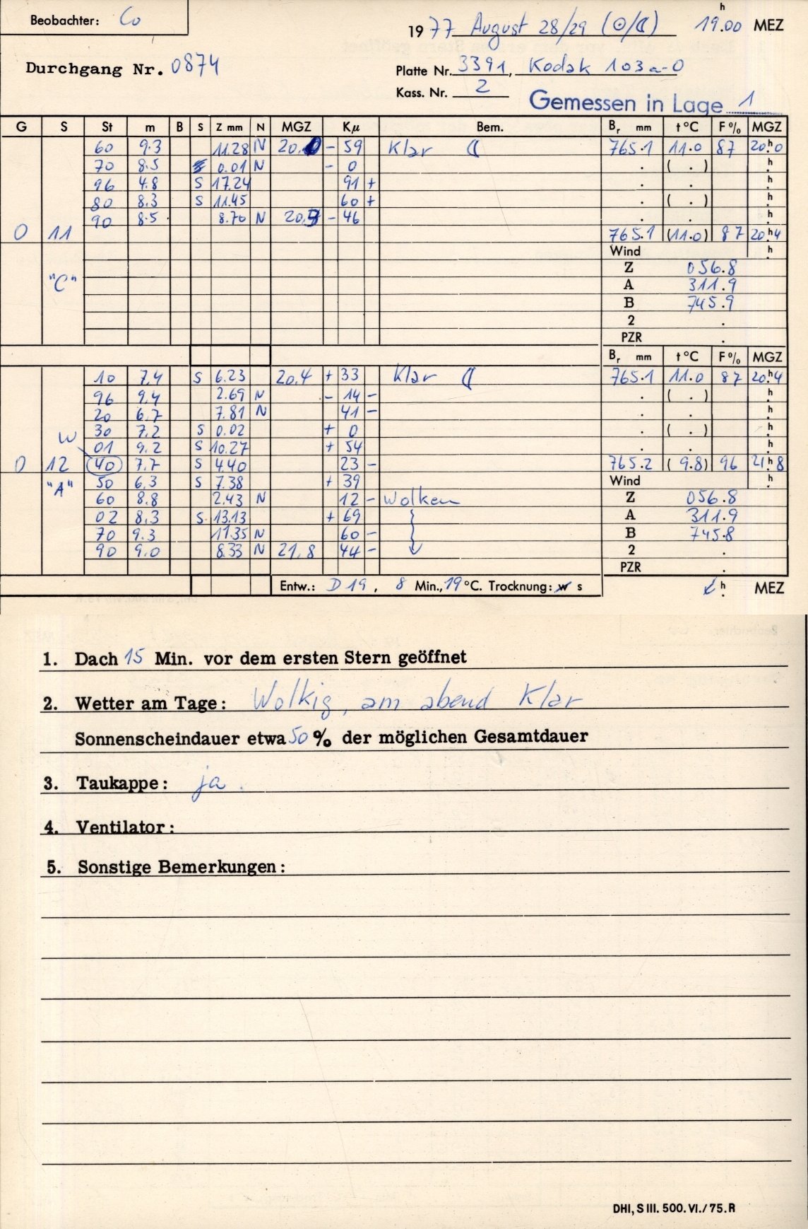 Plattenhuelle PZT3391