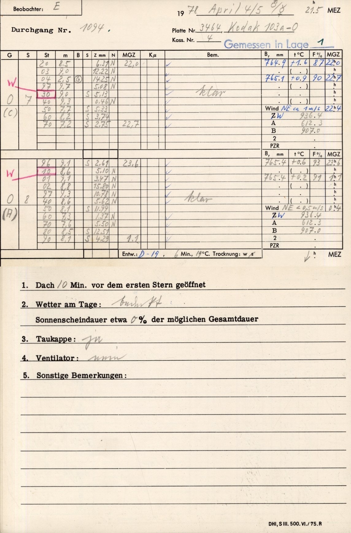 Plattenhuelle PZT3464