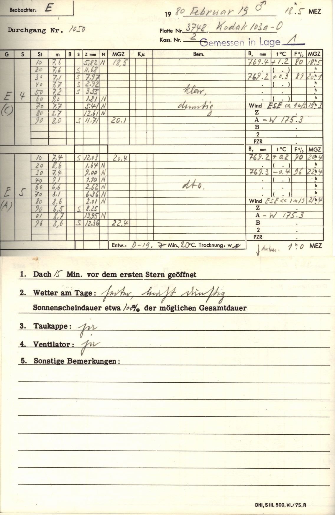 Plattenhuelle PZT3748