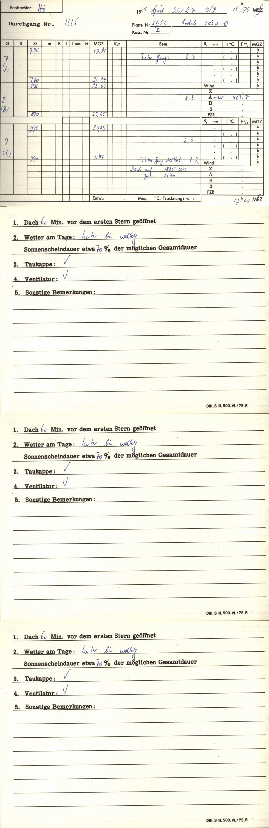 Plattenhuelle PZT3959