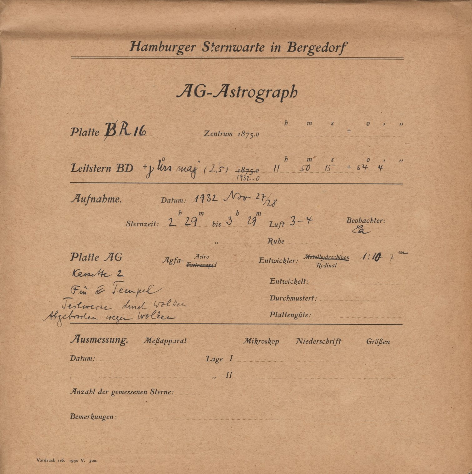 Plattenhuelle RK00016