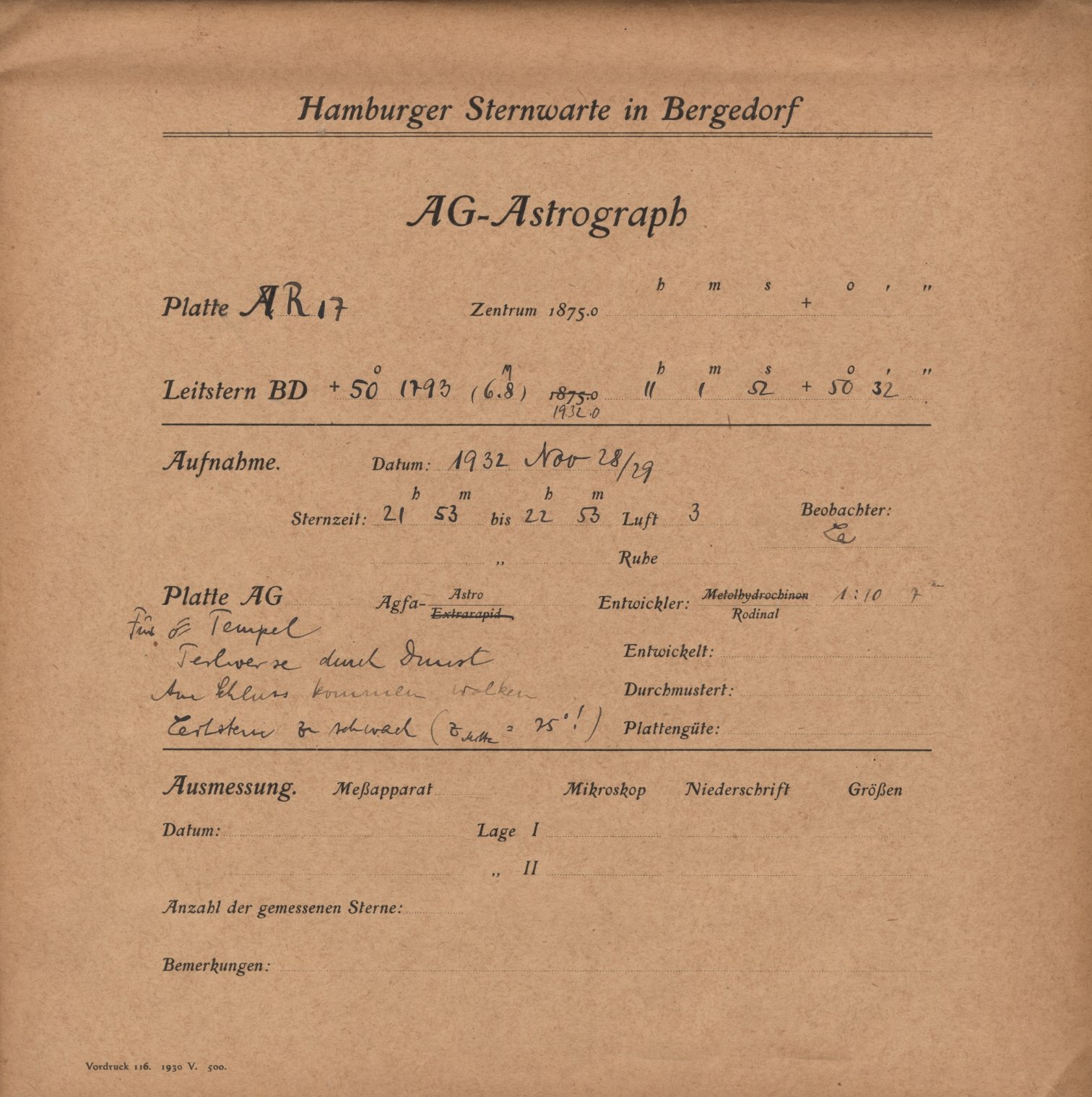 Plattenhuelle RK00017