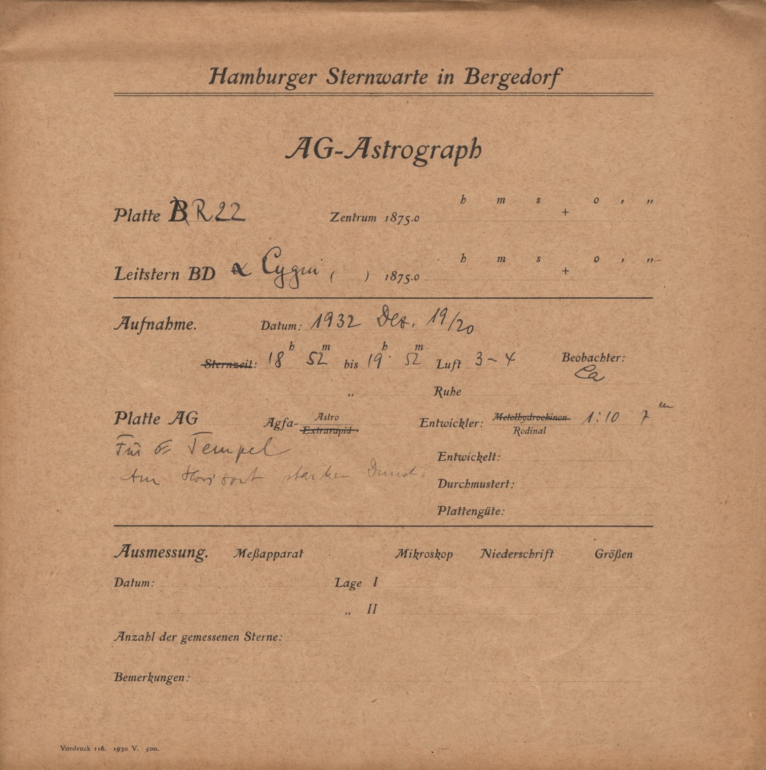 Plattenhuelle RK00022
