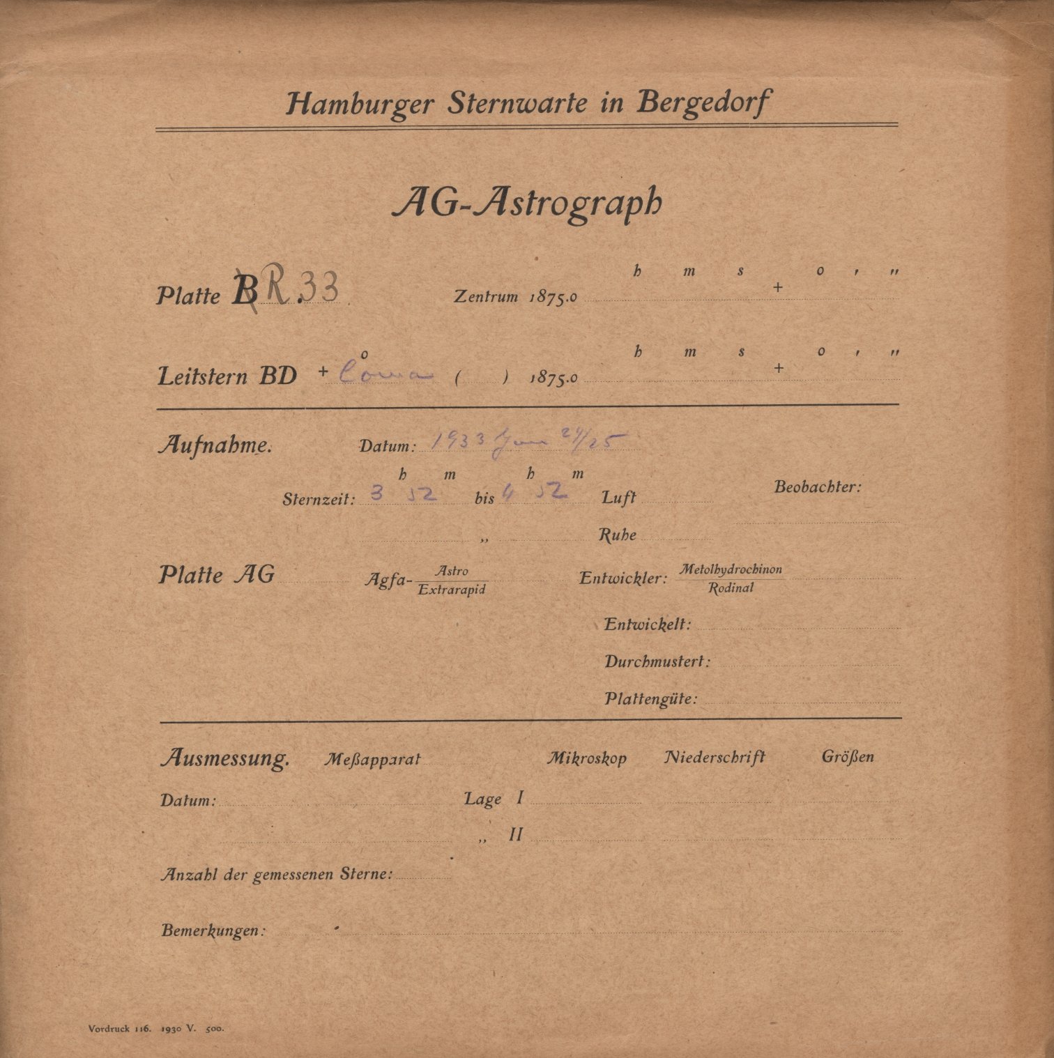 Plattenhuelle RK00033