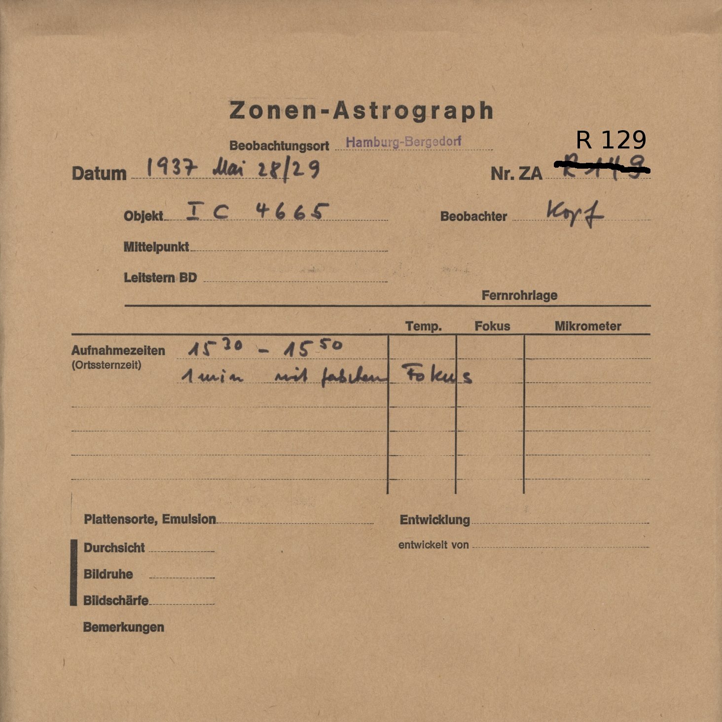Plattenhuelle RK00129