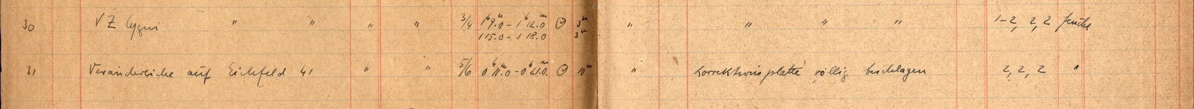 Plattenverzeichnis Eintrag00031