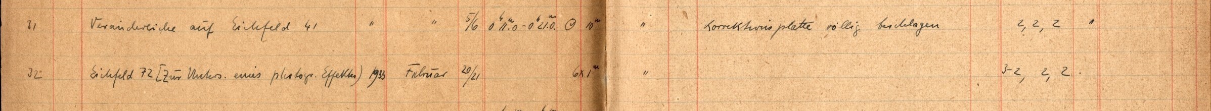 Plattenverzeichnis Eintrag00032