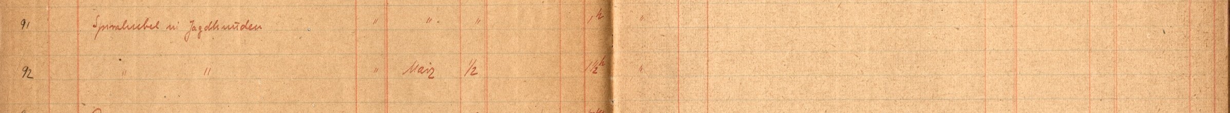 Plattenverzeichnis Eintrag00092