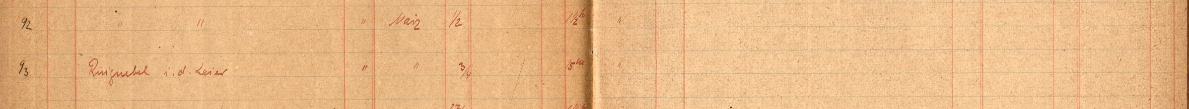 Plattenverzeichnis Eintrag00093a