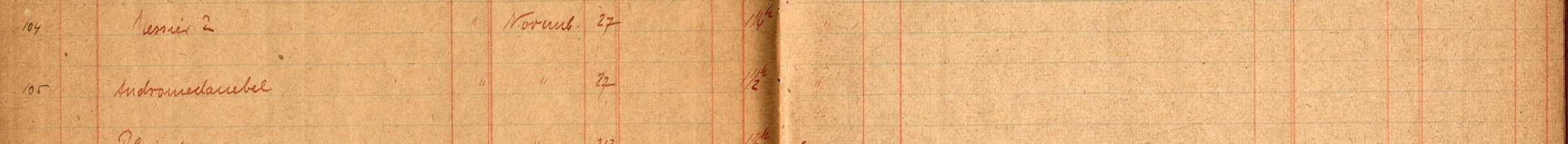 Plattenverzeichnis Eintrag00105
