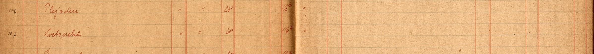 Plattenverzeichnis Eintrag00107