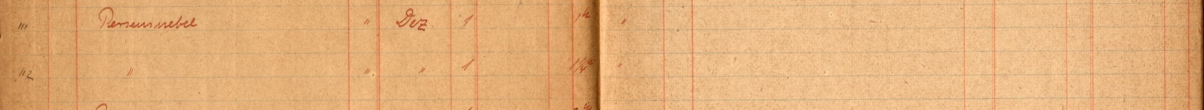 Plattenverzeichnis Eintrag00112