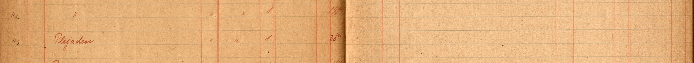 Plattenverzeichnis Eintrag00113