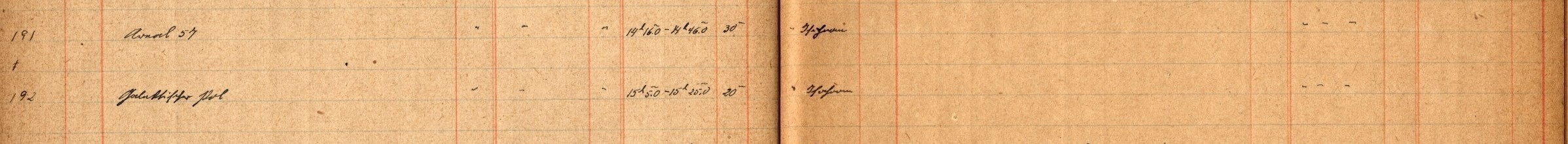 Plattenverzeichnis Eintrag00192