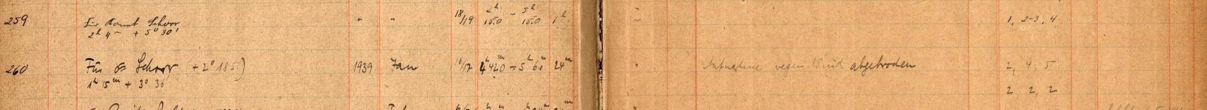 Plattenverzeichnis Eintrag00260