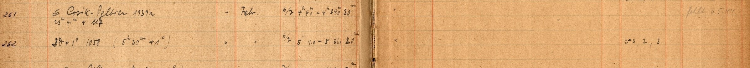Plattenverzeichnis Eintrag00262
