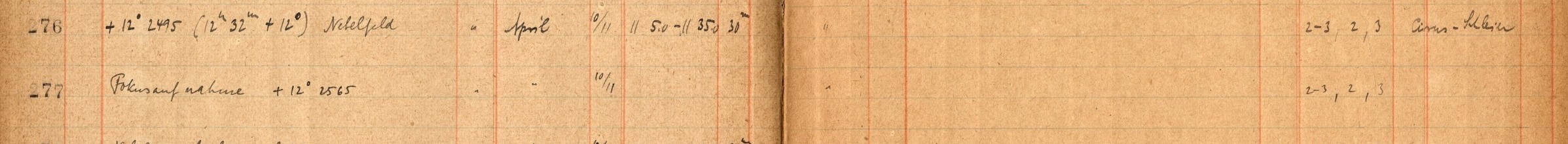 Plattenverzeichnis Eintrag00277
