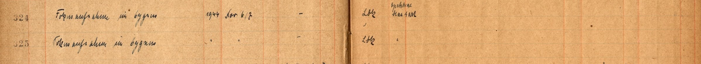 Plattenverzeichnis Eintrag00325