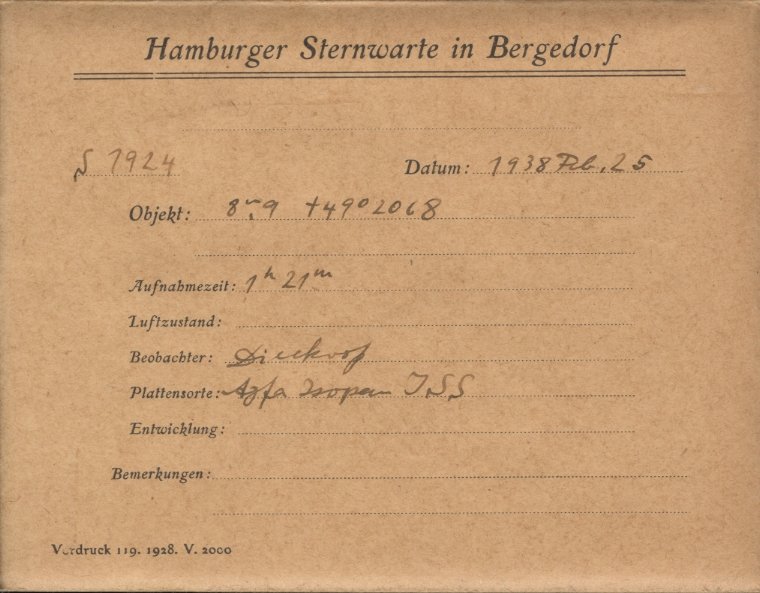 Plattenhuelle ST01924