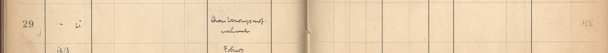 Plattenverzeichnis Eintrag00029
