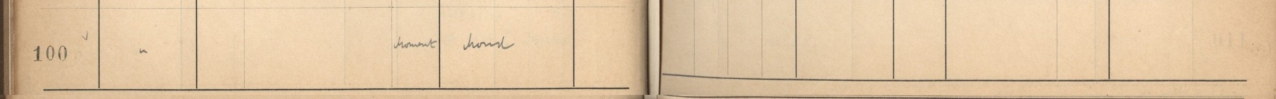 Plattenverzeichnis Eintrag00100