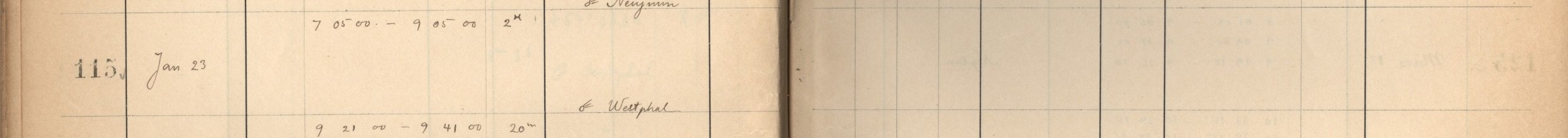 Plattenverzeichnis Eintrag00115