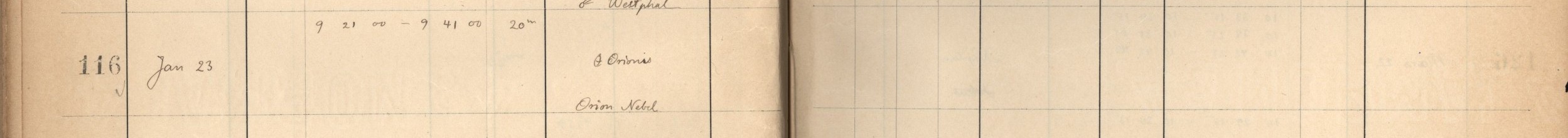 Plattenverzeichnis Eintrag00116