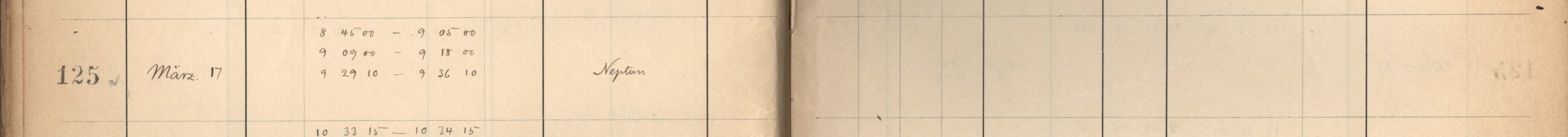 Plattenverzeichnis Eintrag00125