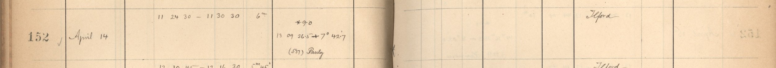 Plattenverzeichnis Eintrag00152