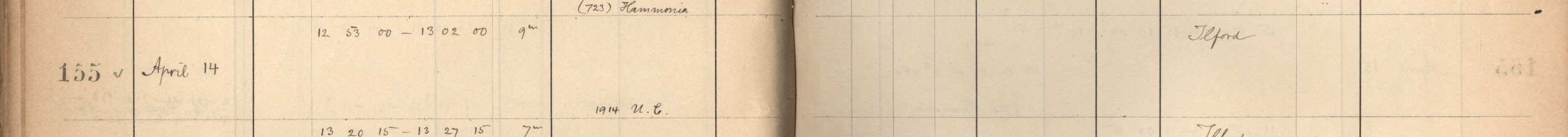 Plattenverzeichnis Eintrag00155